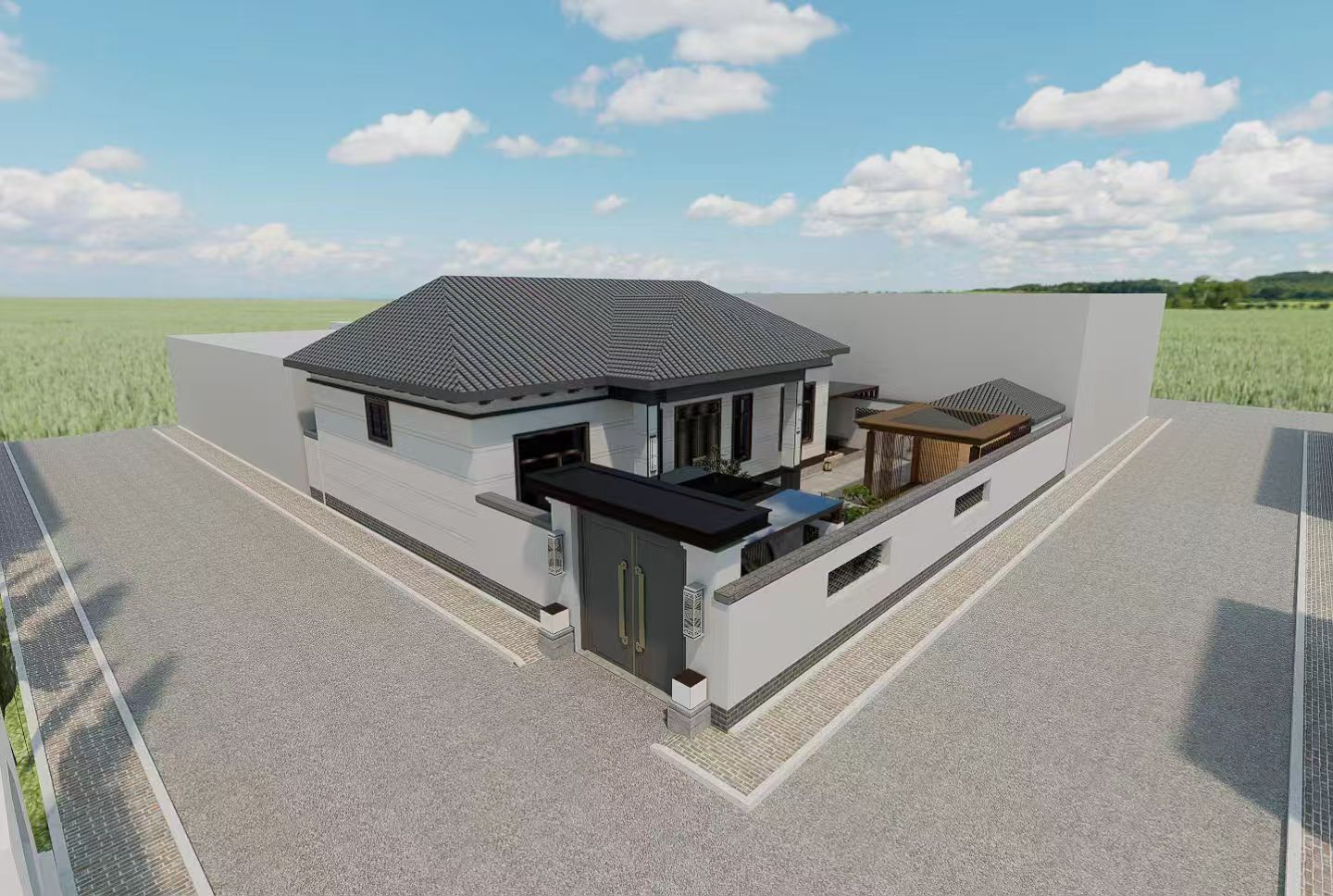 新中式建筑